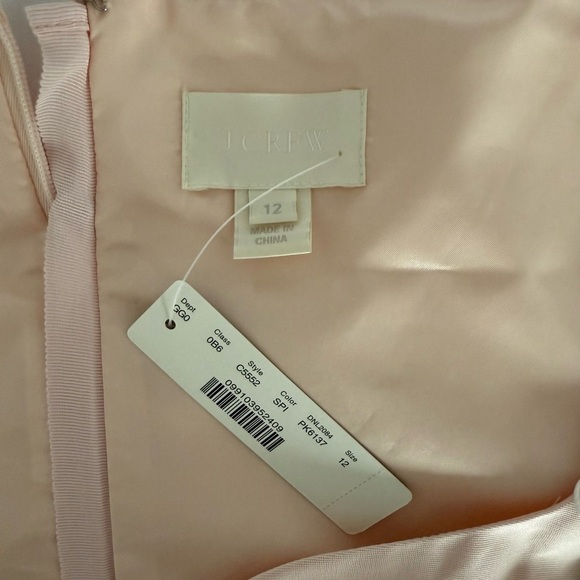NWT JCrew Elegant Pink Dress - Picture 5 of 5